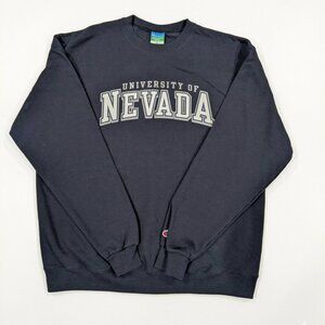 Champion Eco Fleece University of Nevada Wolf Pack Sweatshirt XL - Navy